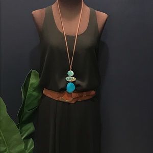 High low  black dress